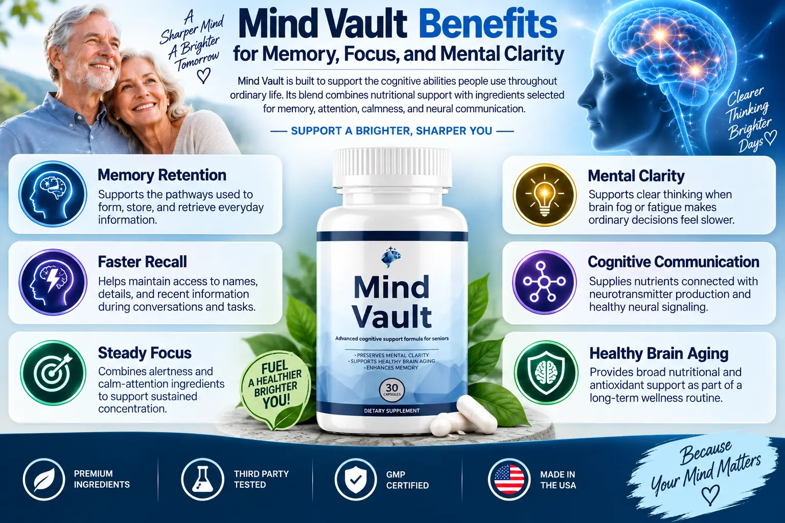 Mind Vault benefits overview